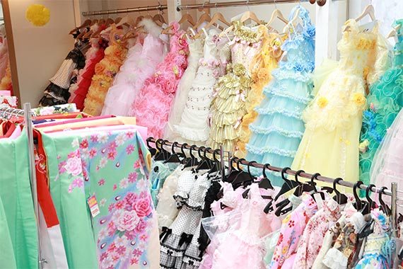 県内No.1の品揃え!豊富な衣装!(七五三)